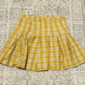 Altar’d state pleated mini skirt